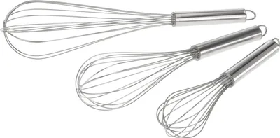 Produktbild von 3er-Set Geschirr Koopman Excellent Houseware, Edelstahl, 22-26-31 cm, Silber