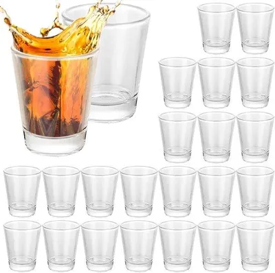 Produktbild von Glaswasserglas-Set 24 Stück 5 cl klare Gläser