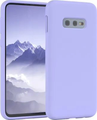 Produktbild von EAZY CASE Silikonhülle für Samsung Galaxy S10e Silikon Backcover Schutz in Violett