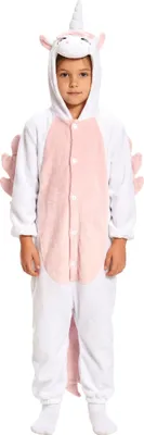 Imagen del producto de Pijama con diseño de unicornio para niñas, tallas 98-146, talla: 98/104