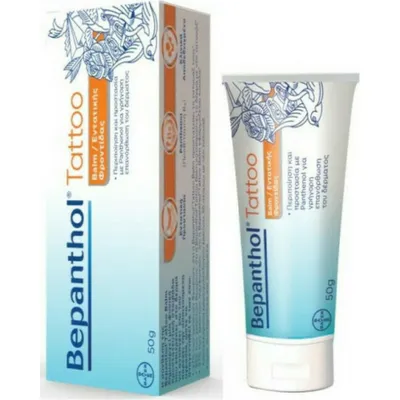 Produktbild von Bepanthol Tattoo Balm Cream Best for Tattoo 50g