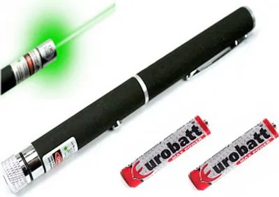 Zdjęcie produktu dla Bardzo Mocny Zielony Wskaźnik Laserowy Zasięg Do 5 Km + Baterie