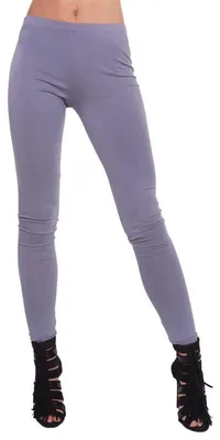 Produktbild von Damen Leggings in 8 Farben; Grau S/M 36/38
