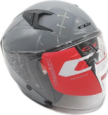 Zdjęcie produktu dla Kask Jet CGM 127A DEEP MONO szary rozmiar S