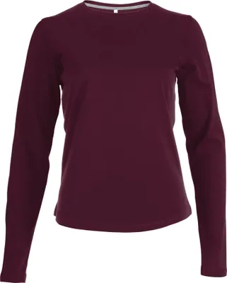 Immagine prodotto di Kariban T-shirt donna a maniche lunghe con girocollo