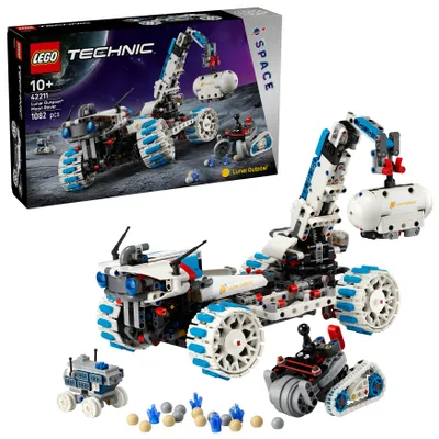Zdjęcie produktu dla LEGO Technic Kosmiczny łazik księżycowy Lunar OutpostTM, Zestaw do budowania, 10 lat(a), Plastik, 1082 szt., 1,46 kg