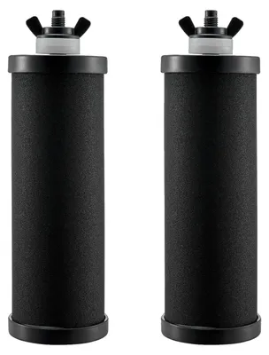 Productafbeelding van VEVOR Waterfilter, vervangingsreinigingsfilters, vervangingsfilters, 2-pack (2 actieve koolfilters), vervanging voor zwaartekrachtwaterfiltersystemen, compatibel