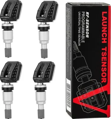 Obrázok produktu pre Senzory TPMS, odolná konštrukcia, monitorovanie v reálnom čase, 4 x hliník