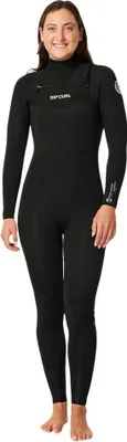 Produktbild von Rip Curl D/patrol 5/3 Mm Perf Langarm-neoprenanzug Mit Brustreißverschluss Schwarz 4 Schwarz 4