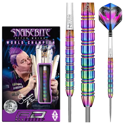 Produktbild von Red Dragon Peter Wright Snakebite 1 Tungsten 90% Steeltip 24 g Dart