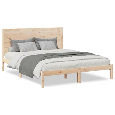 Obrázok produktu pre Extra dlhá posteľ bez matraca 160x210 cm masívne drevo