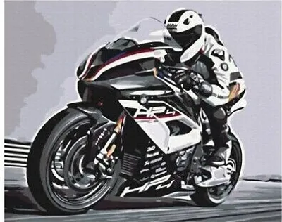 Produktbild von Norimpex Diamant-Malerei Motorrad 30x40cm