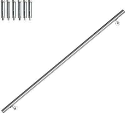 Produktbild von SWANEW Nerezové zábradlie na schodisko Zábradlie a zábradlie na stenu Zábradlie na stenu Schodisko na stenu Vnútorné a vonkajšie 160 cm
