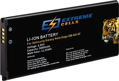 Produktbild von Extremecells Akku passend für Samsung Galaxy Note Edge 4G SM-N915 SM-N9150 Accu Batterie