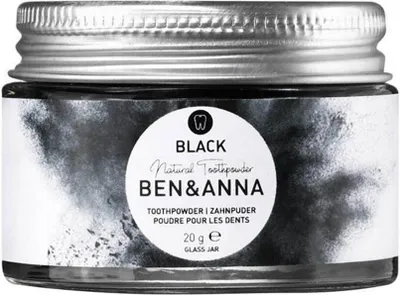Immagine prodotto di Dentifricio in barattolo - Nero 15g