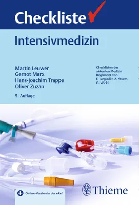 Produktbild von Checkliste Intensivmedizin