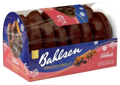Produktbild von Bahlsen Lebkuchen Brezeln Edelherb 175g