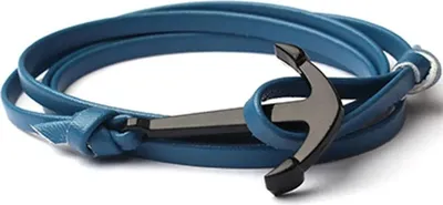 Produktbild von Elegantes Herrenarmband NO-34383 in Blau KP34383