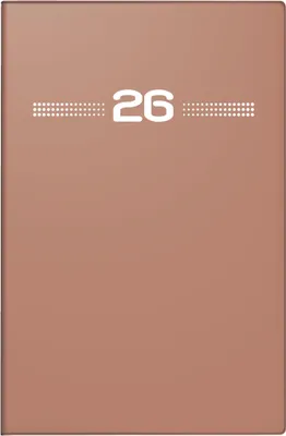 Image de rido/idé 7015202016 Calendrier de poche Partner1W/2S caramel