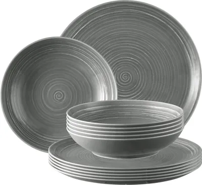 Produktbild von Seltmann Weiden Terra Tafelservice 12-teilig perlgrau