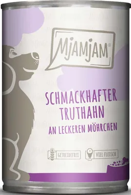 Image de Mjamjam Dinde savoureuse aux carottes 400 g