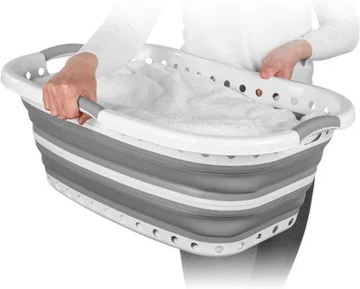 Obrázek produktu pro Šedá skládací vana do pračky, 37 l