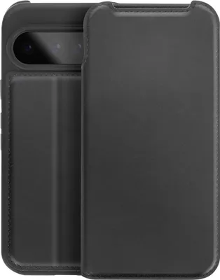 Produktbild von BigBen, Klapphülle mit Standfunktion für Google Pixel 9A Wallet Case, Schwarz