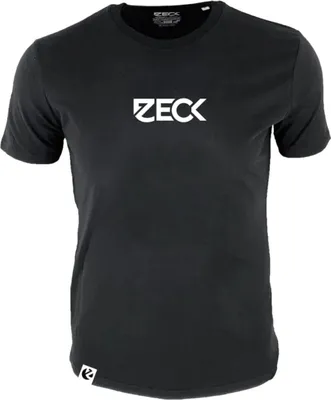 Produktbild von Zeck ZECK Black T-Shirt - Angelshirt, Größe:M