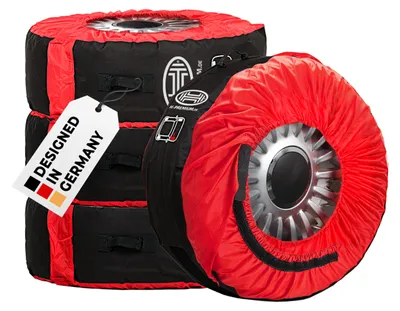 Obrázok produktu pre HEYNER® Sada vreciek na pneumatiky 14-18 palcov so suchým zipsom, kryt pneumatík, chránič pneumatík, sada 4 ks
