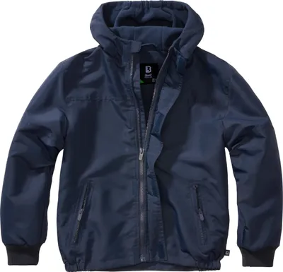 Produktbild von Brandit Kinder Frontzip Windjacke Größe 134/140 Farbe Navy
