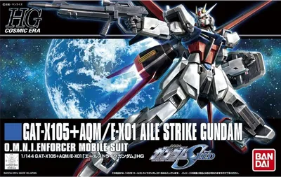 Immagine prodotto di Gundam Gunpla E-X01 Aile Strike (HGCE 1/144)