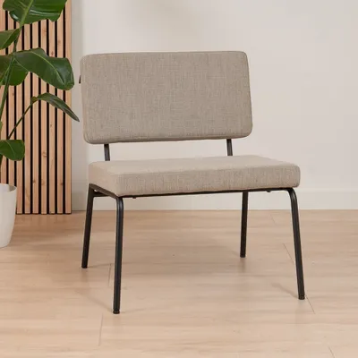 Produktbild von Bronx71 Sessel Espen recycelter Stoff taupe