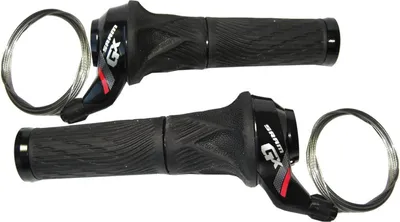 Produktbild von SRAM 00.7018.207.004 Drehgriffschalter GX 2-f. links, rot