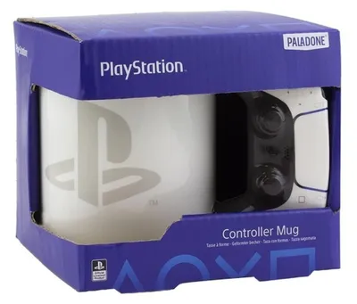 Obrázek produktu pro 3D hrnek s motivem PlayStation pro hráče PS5, unikátní design