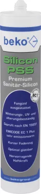 Produktbild von beko Silicon PSS 310 ml umbragrau Premium-Sanitär-Silikon 225 100 78