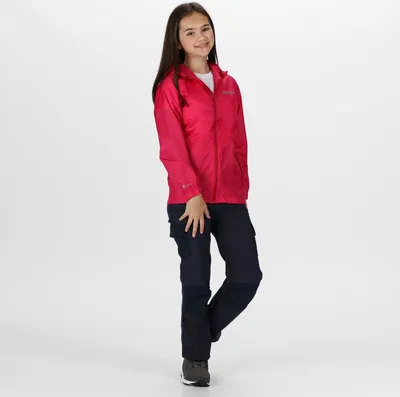 Produktbild von Regatta Great Outdoors Kinder Pack It Jacke III, wasserfest RG3209 (164) (Kabarett)