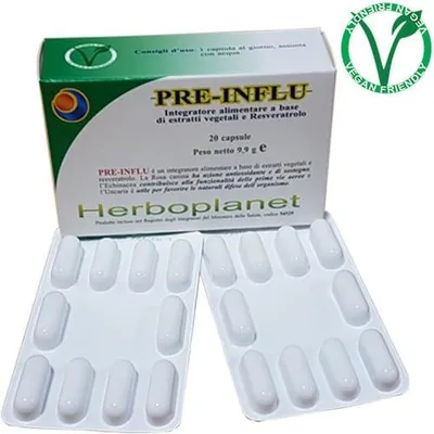 Immagine prodotto di Pre Influ Integratore per il sistema immunitario 20 capsule