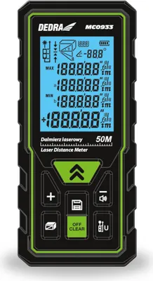 Produktbild von Dalmierz Laserowy 50M Dedra Mc0933, Dalmierz Laserowy Do Domu Dalmierz Laserowy Urządzenie Pomiarowe Miara Laserowa