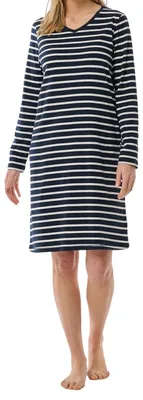 Image de Schiesser robe de nuit casual essentials midnight blue femmes