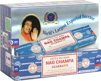 Produktbild von Räucherstäbchen Satya Nag Champa Agarbatti -- 15 g
