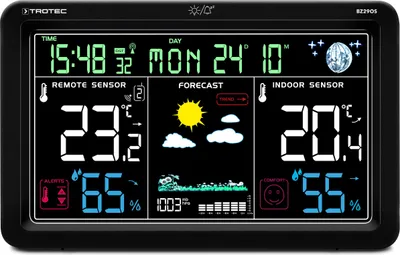 Obrázek produktu pro Trotec BZ29OS Digitální bezdrátová meteostanice a monitor klimatu s venkovním senzorem