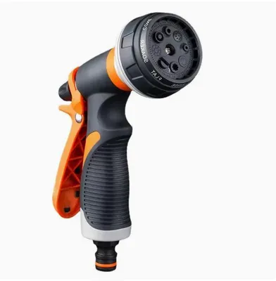 Produktbild von 2 teiliges Set Sprühpistole für die Hausbewässerung, Hochdruck-Gartensprühpistole, Gartenbewässerung, Bodenreinigung, Autowäsche, Sprinkler
