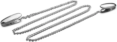 Produktbild von Zilverstad Serviettenklammer mit Kette 65cm versilbert anlaufgeschützt
