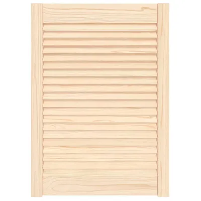 Produktbild von vidaXL Schranktür Lamellen-Design 69x49,4 cm Massivholz Kiefer