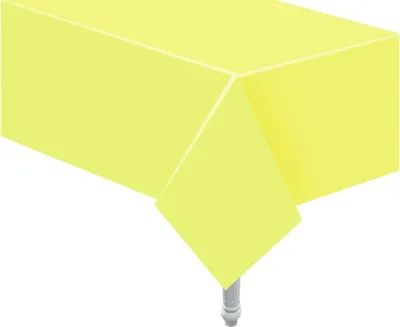 Produktbild von Papier Tischdecke gelb