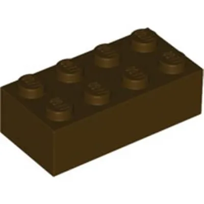 A single Lego brick on a white background.