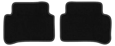 Image de Tapis arrière en moquette pour Mercedes E W212 2009-2016 (berline/break/coupé) – 2 pièces, noirs, sur mesure – Wielganizator LUX