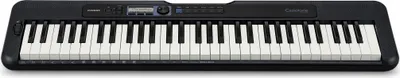 Zdjęcie produktu dla Casio CT-S300, Syntezator cyfrowy, Pogłos, 5 W, Przyciski, Czarny, Biały, LCD