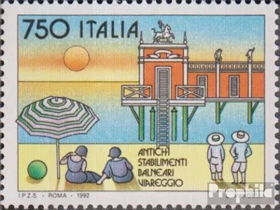 Produktbild von Briefmarken Italien 1992 Mi 2234 (kompl.Ausg.) postfrisch Historische Badestege