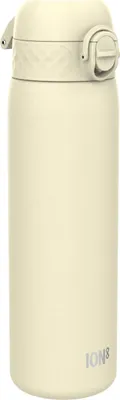 Produktbild von ion8 Leicht Stahl-Trinkflasche, 600 ml, Nicht Isoliert Auslaufsicher, Einhandöff
